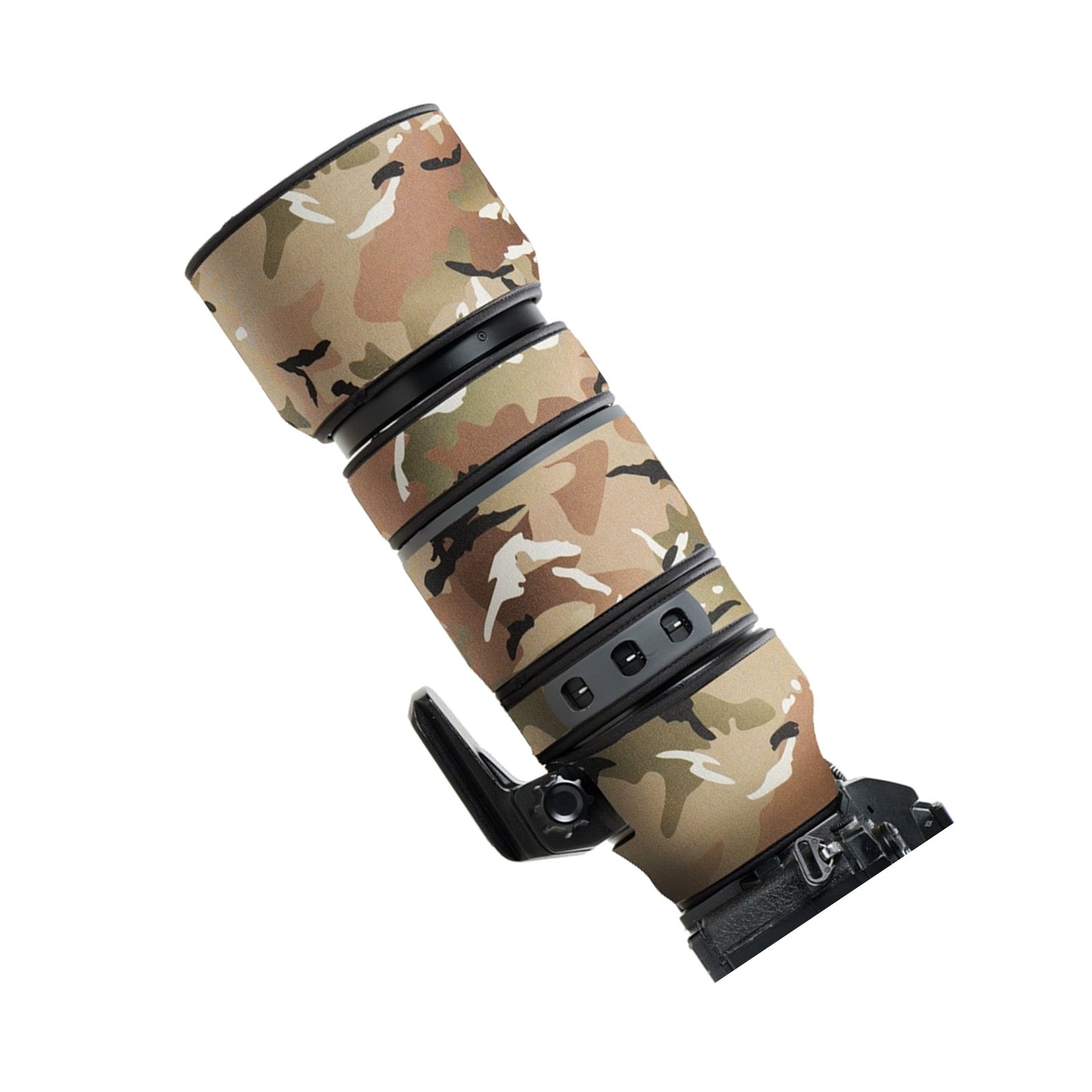 Lens Cover for Olympus 100-400mm F/5.0-6.3 IS ED MSC Camouflage Camera Lens Protection Sleeve Waterproof Rain Cover