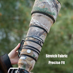 Lens Cover for Sony FE 400-800mm F/6.3-8 G OSS Camouflage Camera Lens Protection Sleeve Waterproof Rain Cover