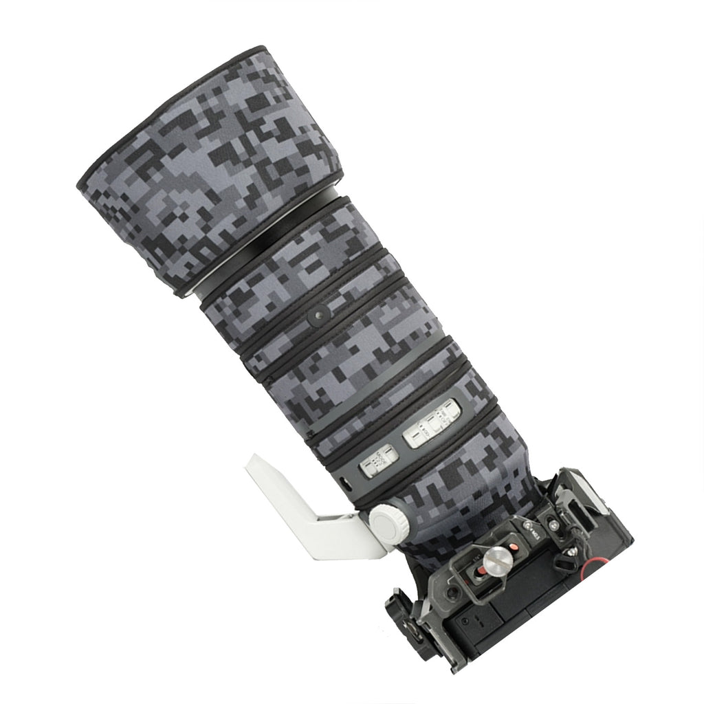 Lens Cover for Sony FE 70-200mm F/2.8 GM OSS II Camouflage Camera Lens Protection Sleeve Waterproof Rain Cover