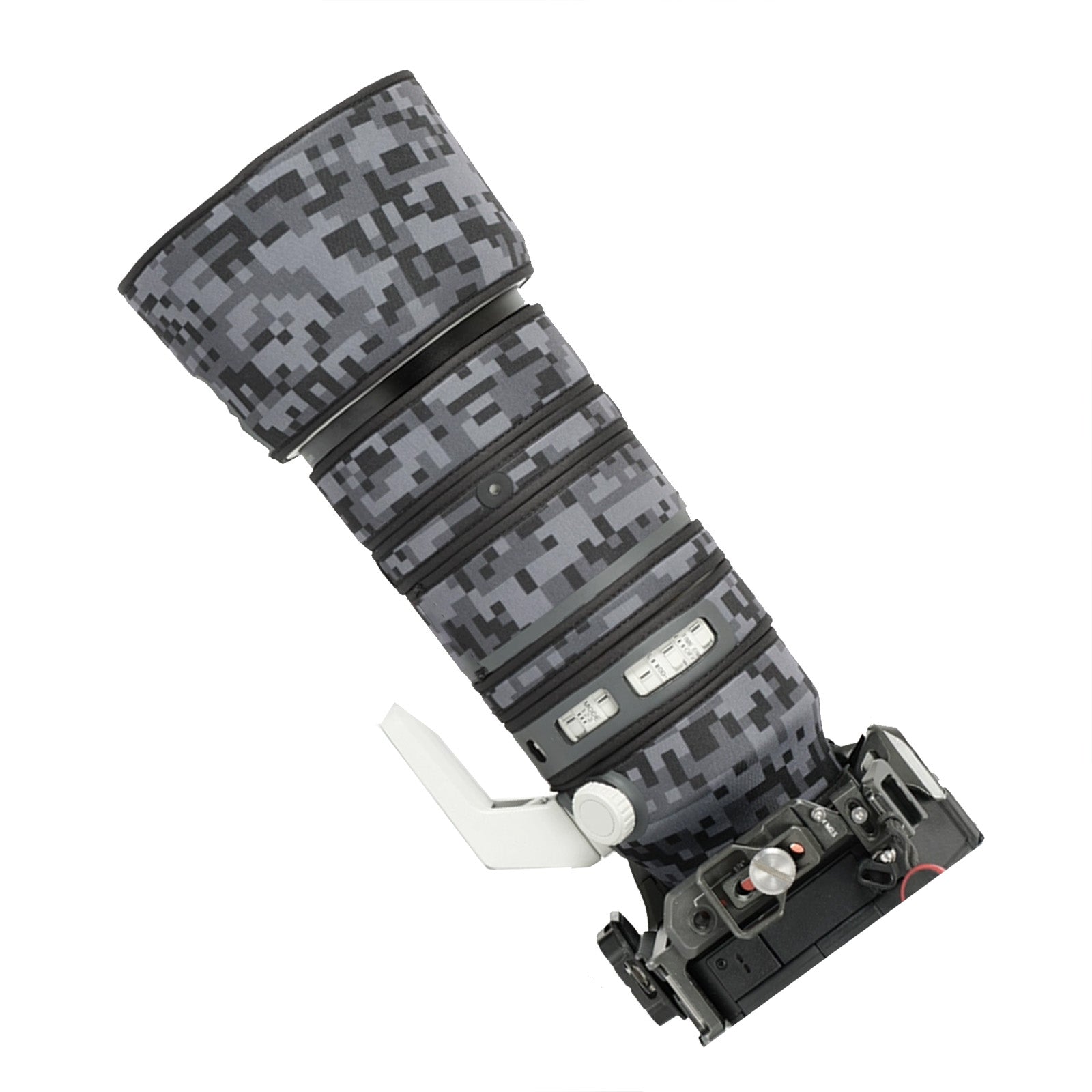 Lens Cover for Sony FE 70-200mm F/2.8 GM OSS II Camouflage Camera Lens Protection Sleeve Waterproof Rain Cover