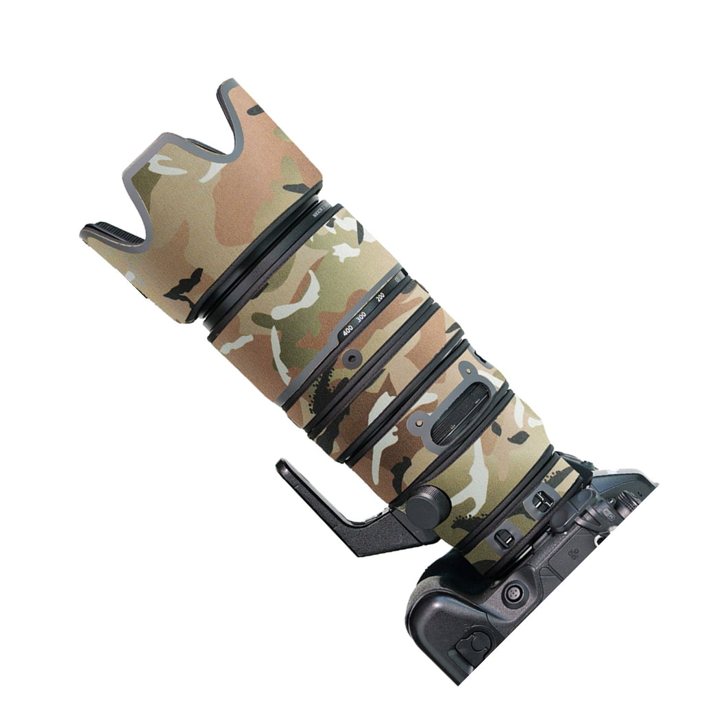Lens Cover for Nikon Z 100-400mm F/4.5-5.6 VR S Camouflage Camera Lens Protection Sleeve Waterproof Rain Cover