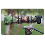 Lens Cover for Fujinon XF 150-600mm F/5.6-8 R LM OIS WR Camouflage Camera Lens Protection Sleeve Waterproof Rain Cover