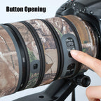 Lens Cover for Nikon AF-S 200-500mm F/5.6 E ED VR Camouflage Camera Lens Protection Sleeve Waterproof Rain Cover