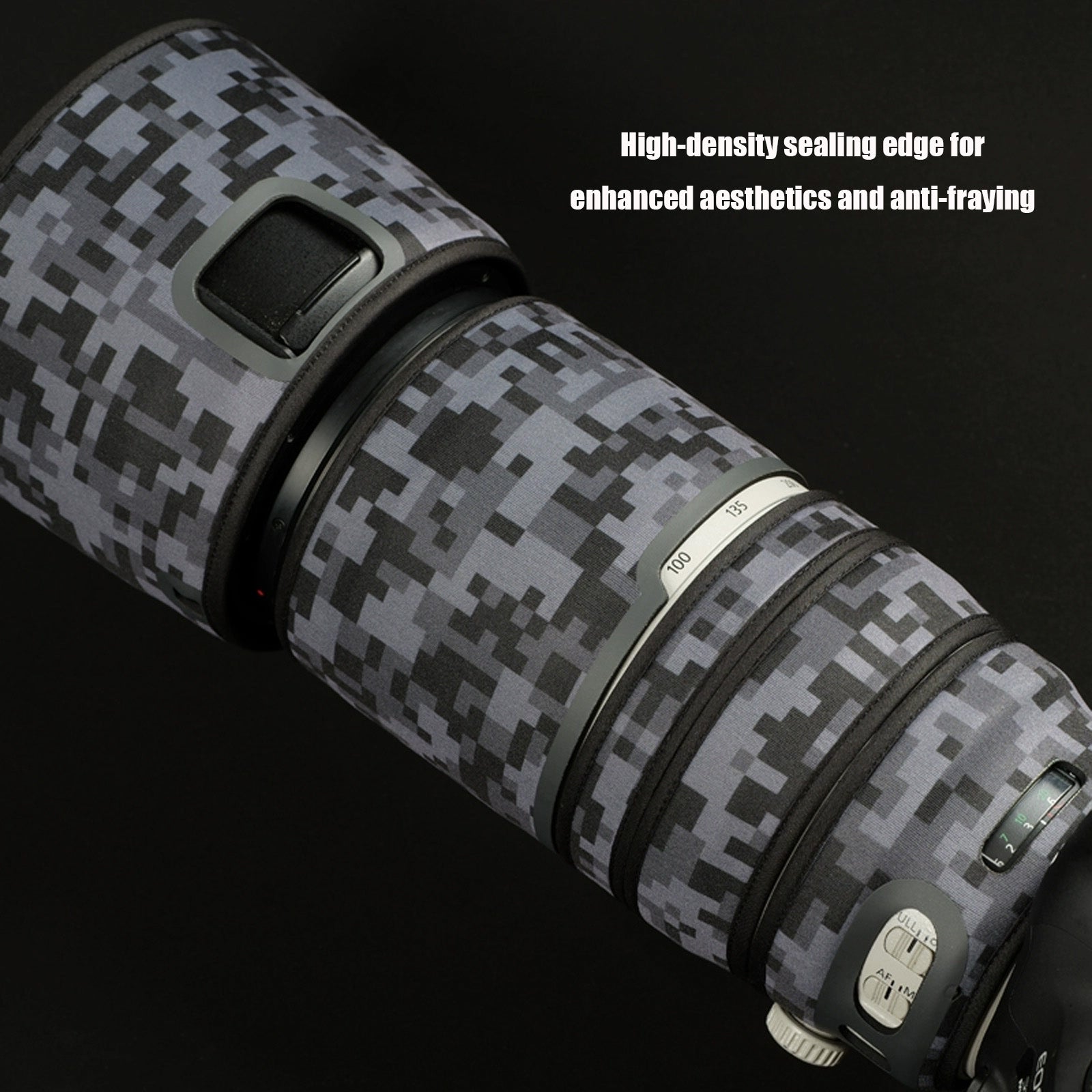Lens Cover for Canon EF 100-400mm F/4.5-5.6 L IS II USM Camouflage Camera Lens Protection Sleeve Waterproof Rain Cover