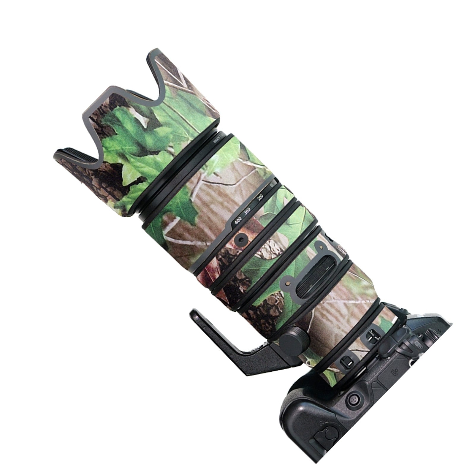 Lens Cover for Nikon Z 70-200mm F/2.8 VR S Camouflage Camera Lens Protection Sleeve Waterproof Rain Cover
