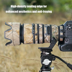 Lens Cover for Nikon Z 100-400mm F/4.5-5.6 VR S Camouflage Camera Lens Protection Sleeve Waterproof Rain Cover