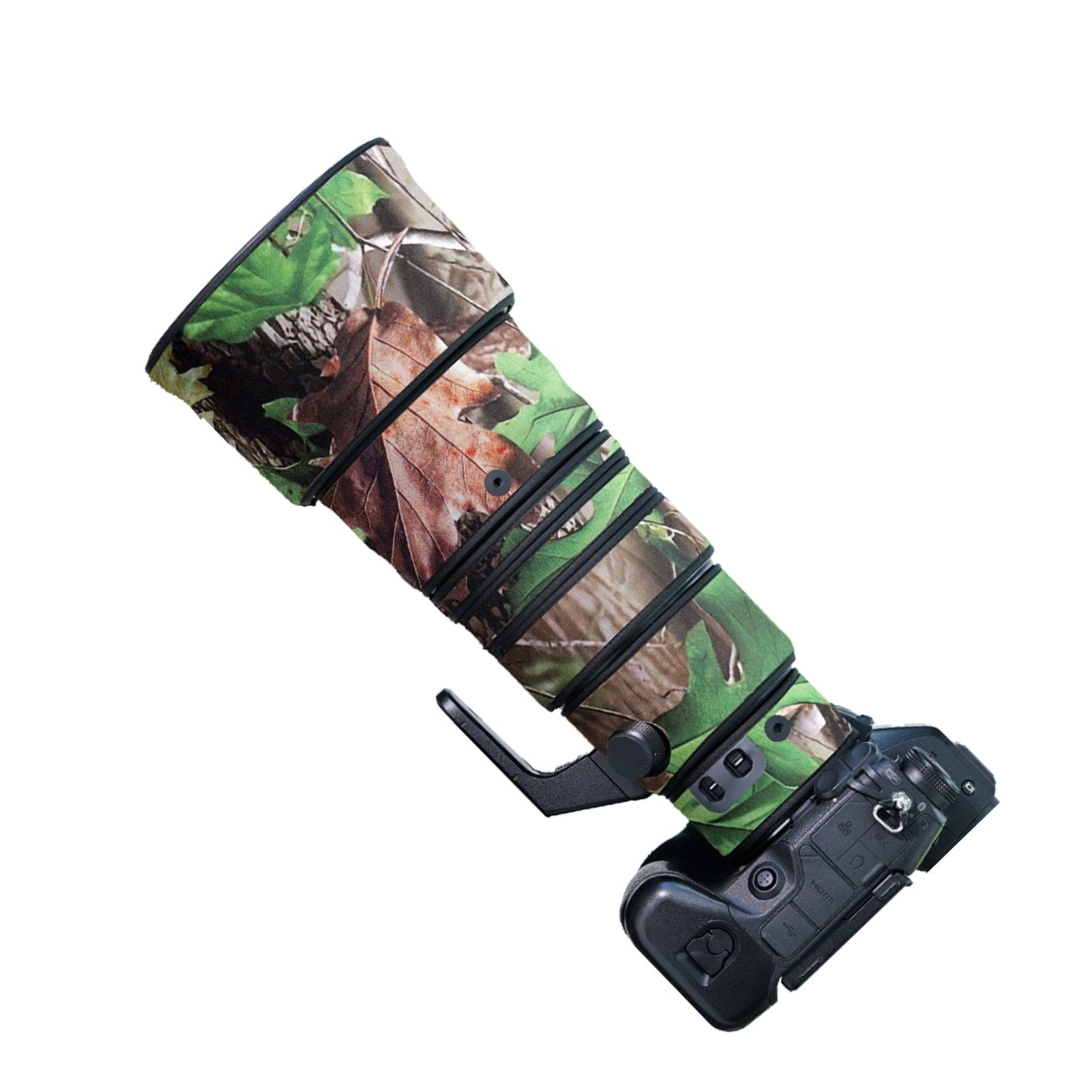 Lens Cover for Nikon Z 400mm F/4.5 VR S Camouflage Camera Lens Protection Sleeve Waterproof Rain Cover