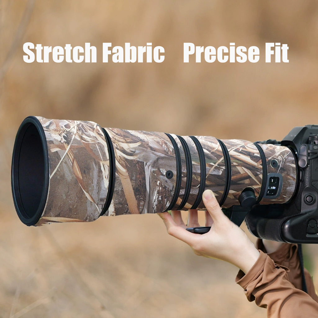 Lens Cover for Nikon Z 400mm F/4.5 VR S Camouflage Camera Lens Protection Sleeve Waterproof Rain Cover