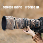 Lens Cover for Nikon Z 400mm F/4.5 VR S Camouflage Camera Lens Protection Sleeve Waterproof Rain Cover