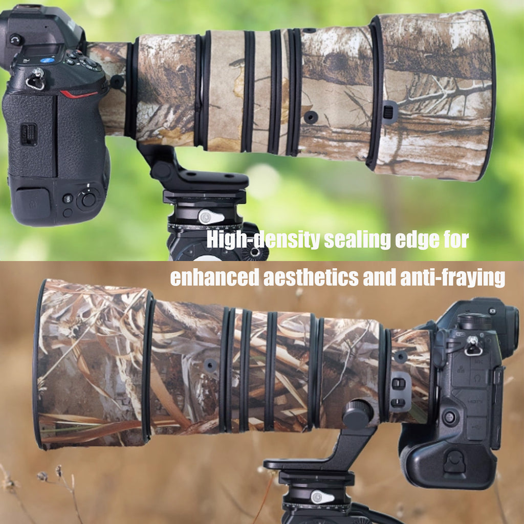 Lens Cover for Nikon Z 400mm F/4.5 VR S Camouflage Camera Lens Protection Sleeve Waterproof Rain Cover