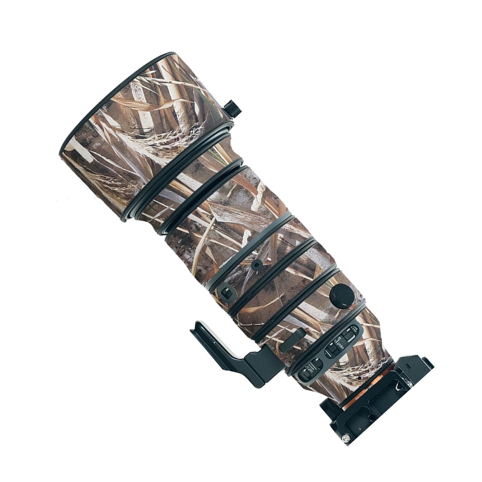 Lens Cover for Sigma 60-600mm F/4.5-6.3 DG DN OS Sports Camouflage Camera Lens Protection Sleeve Waterproof Rain Cover