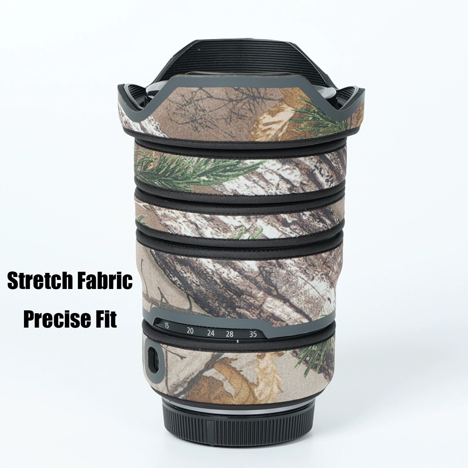 Lens Cover for Canon RF 15-35mm F/2.8 L IS USM Camouflage Camera Lens Protection Sleeve Waterproof Rain Cover
