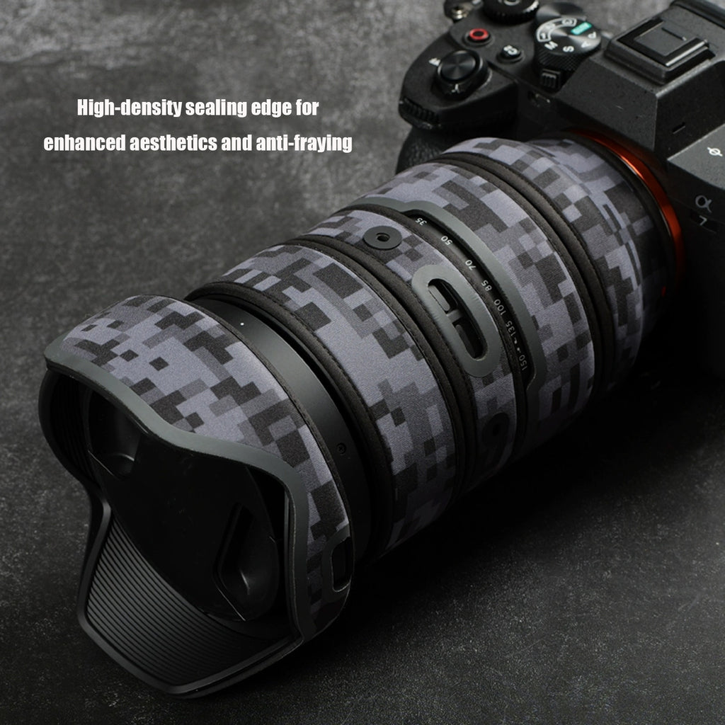Lens Cover for Tamron 35-150mm F/2-2.8 DI III VXD Camouflage Camera Lens Protection Sleeve Waterproof Rain Cover