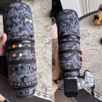 Lens Cover for Panasonic LEICA DG 200mm F/2.8 Camouflage Camera Lens Protection Sleeve Waterproof Rain Cover