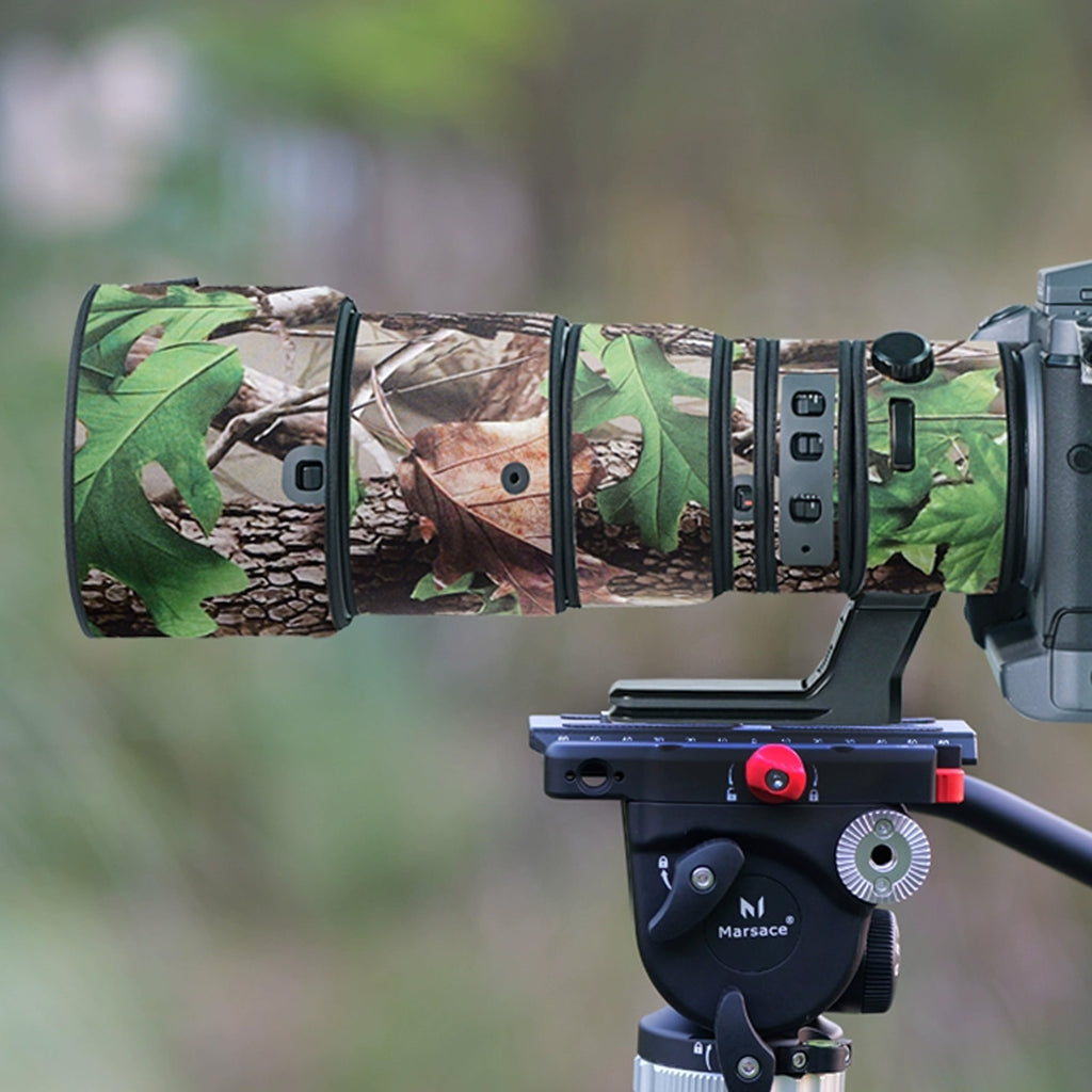 Lens Cover for Fujinon GF 500mm F/5.6 R LM OIS WR Camouflage Camera Lens Protection Sleeve Waterproof Rain Cover