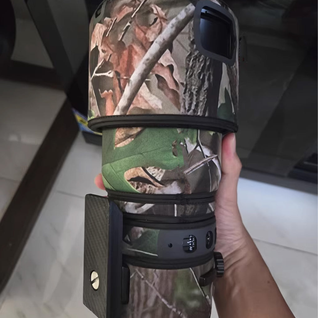 Lens Cover for Fujinon GF 500mm F/5.6 R LM OIS WR Camouflage Camera Lens Protection Sleeve Waterproof Rain Cover