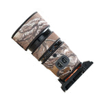 Lens Cover for Sony FE 90mm F/2.8 MACRO G OSS Camouflage Camera Lens Protection Sleeve Waterproof Rain Cover