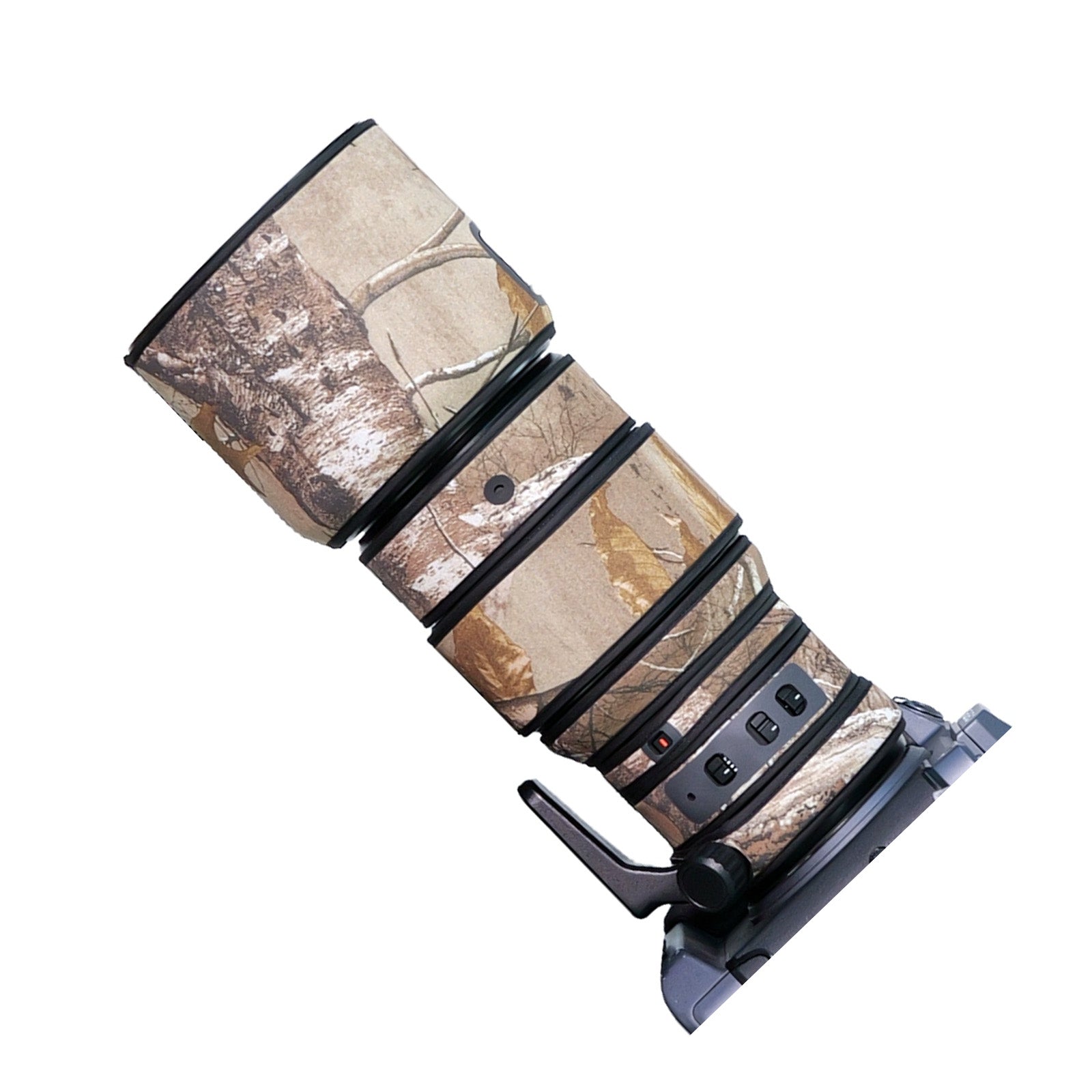 Lens Cover for Fujinon GF 250mm F/4 R LM OIS WR Camouflage Camera Lens Protection Sleeve Waterproof Rain Cover