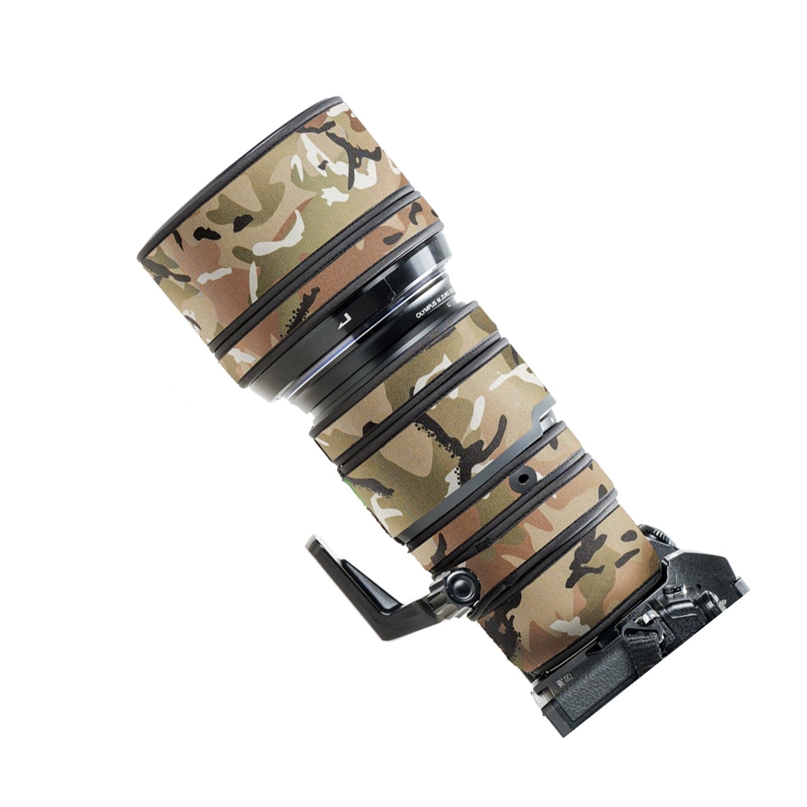Lens Cover for Olympus 40-150mm F/2.8 PRO Camouflage Camera Lens Protection Sleeve Waterproof Rain Cover