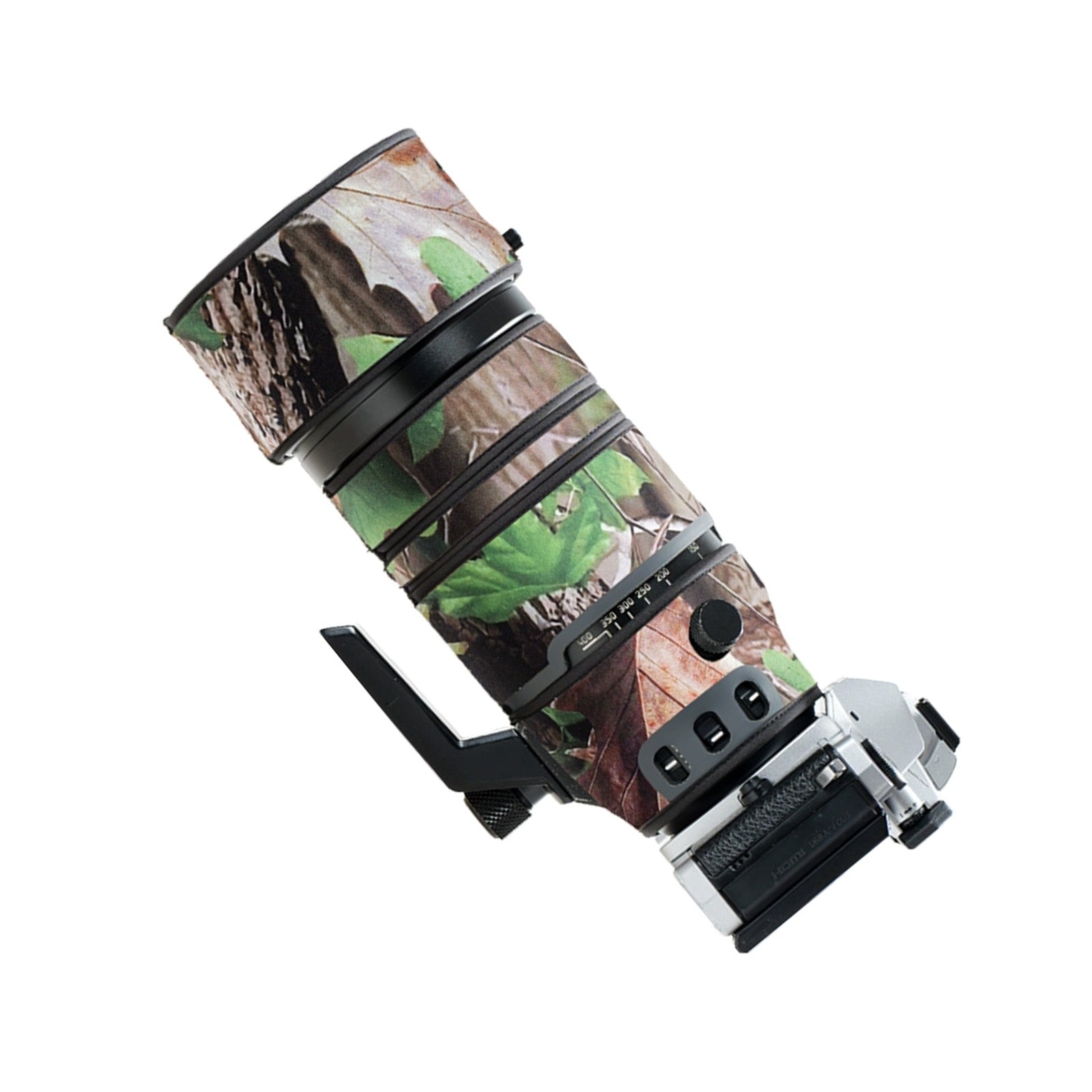 Lens Cover for Panasonic DG 100-400mm F/4-6.3 OIS Camouflage Camera Lens Protection Sleeve Waterproof Rain Cover
