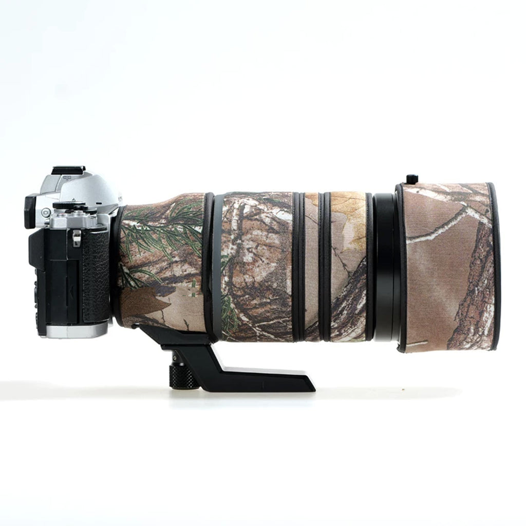 Lens Cover for Panasonic DG 100-400mm F/4-6.3 OIS Camouflage Camera Lens Protection Sleeve Waterproof Rain Cover