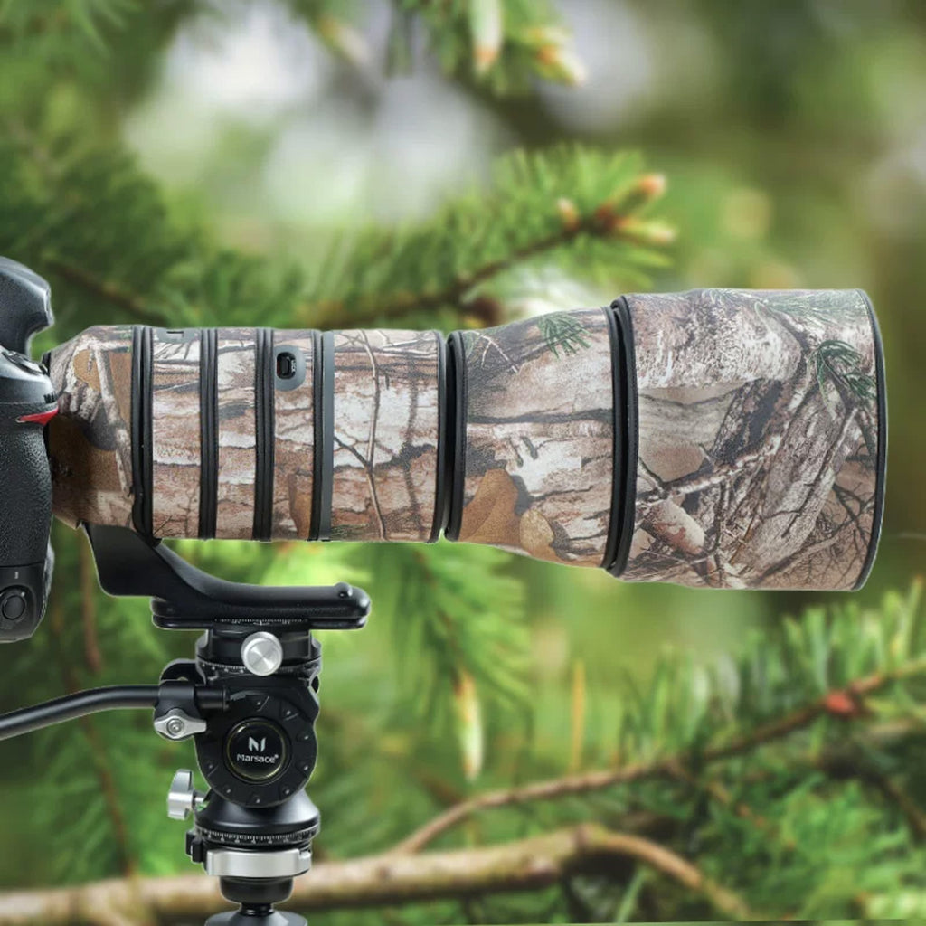 Lens Cover for Tamron SP 150-600mm F/5-6.3 G2 (A022) Camouflage Camera Lens Protection Sleeve Waterproof Rain Cover