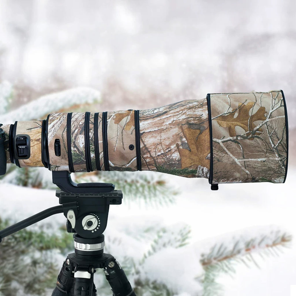 Lens Cover for Nikon Z 400mm F/2.8 TC VR S Camouflage Camera Lens Protection Sleeve Waterproof Rain Cover