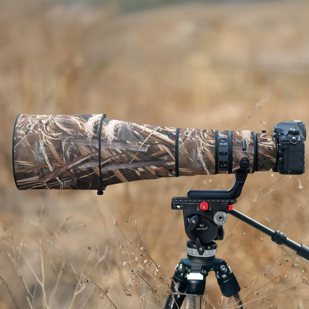 Lens Cover for Nikon AF-S 600mm F/4 E VR Camouflage Camera Lens Protection Sleeve Waterproof Rain Cover