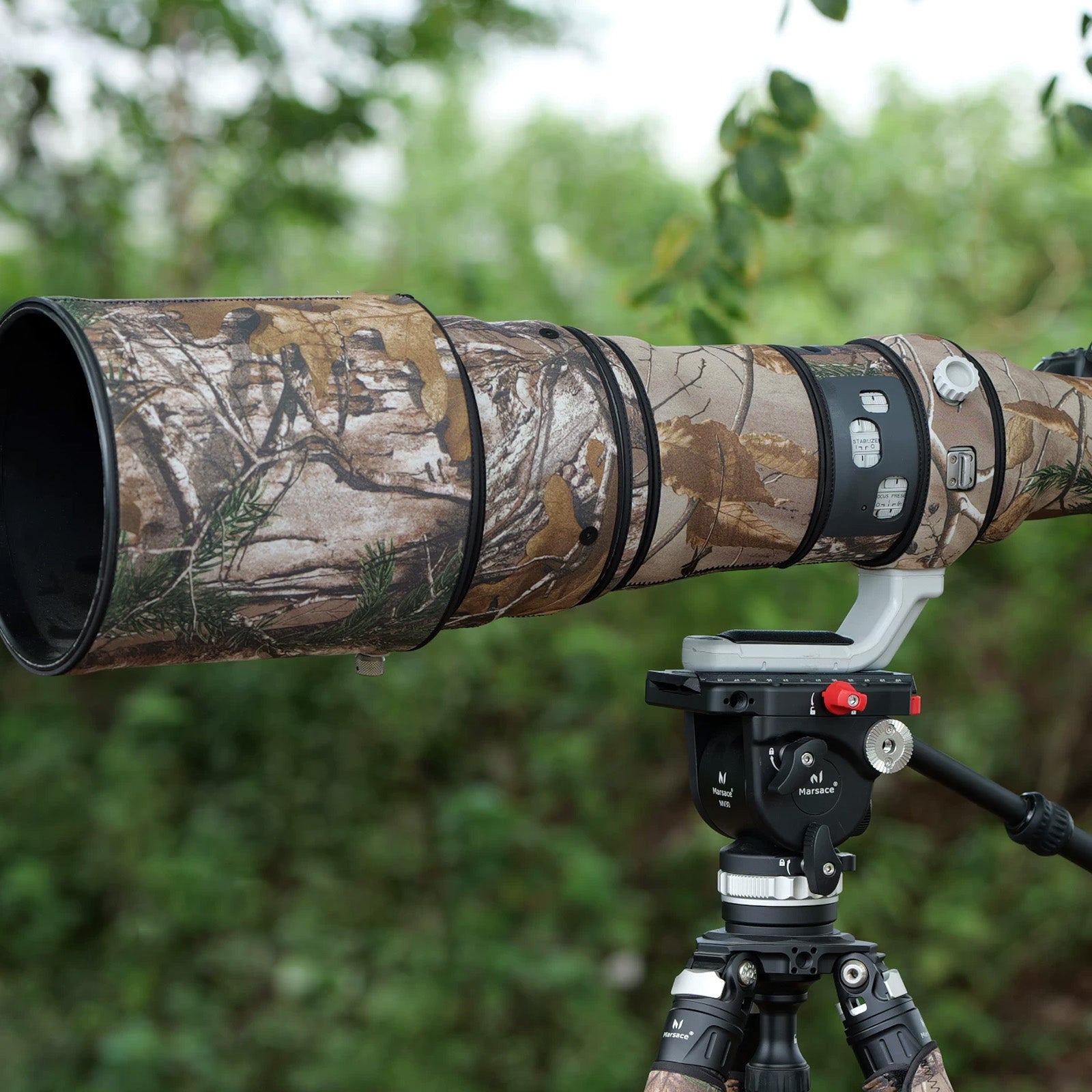 Lens Cover for Canon EF 600mm F/4 L IS III USM Camouflage Camera Lens Protection Sleeve Waterproof Rain Cover