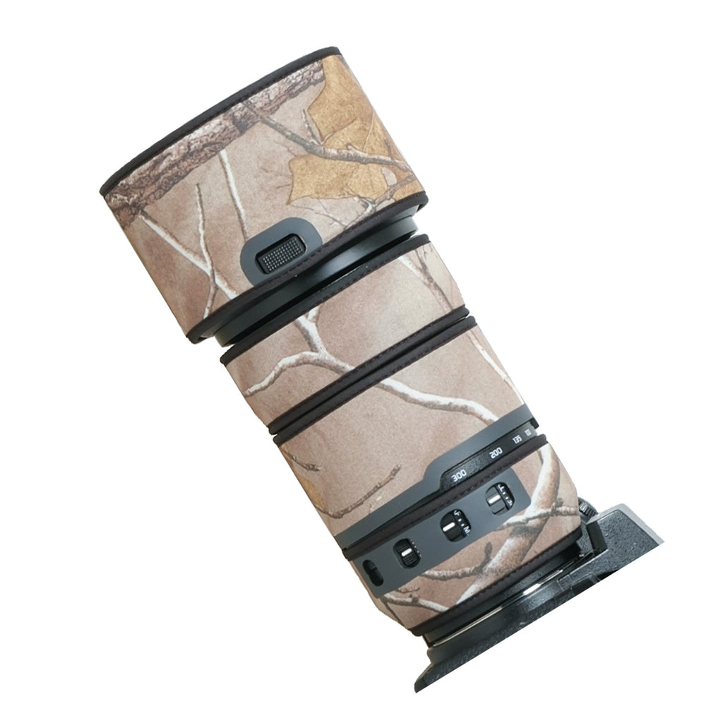 Lens Cover for Panasonic LUMIX S 70-300mm F/4.5-5.6 Camouflage Camera Lens Protection Sleeve Waterproof Rain Cover
