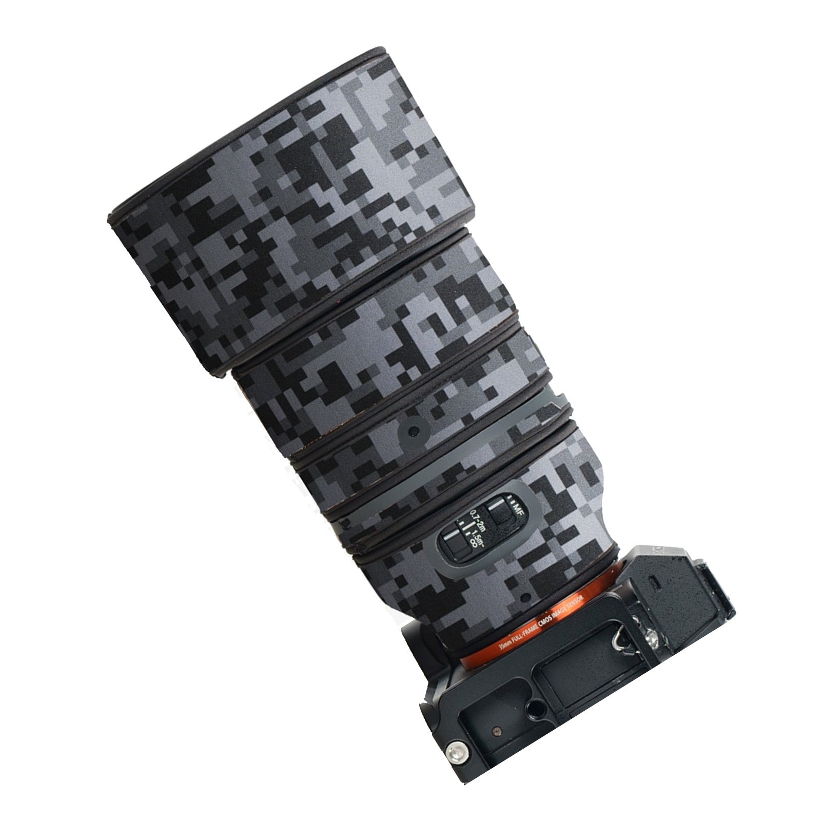 Lens Cover for Sony FE 135mm F/1.8 GM OSS Camouflage Camera Lens Protection Sleeve Waterproof Rain Cover