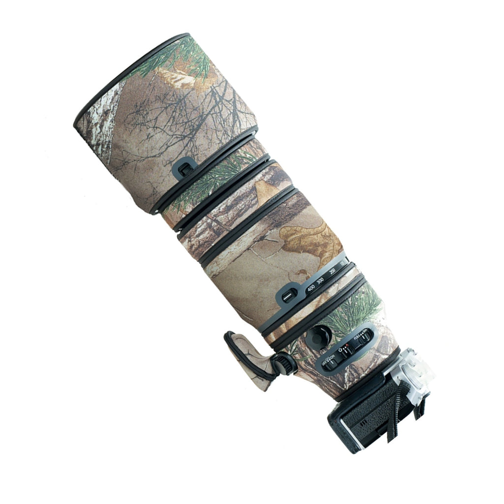 Lens Cover for Fujinon XF 100-400mm F/4.5-5.6 R LM OIS WR Camouflage Camera Lens Protection Sleeve Waterproof Rain Cover