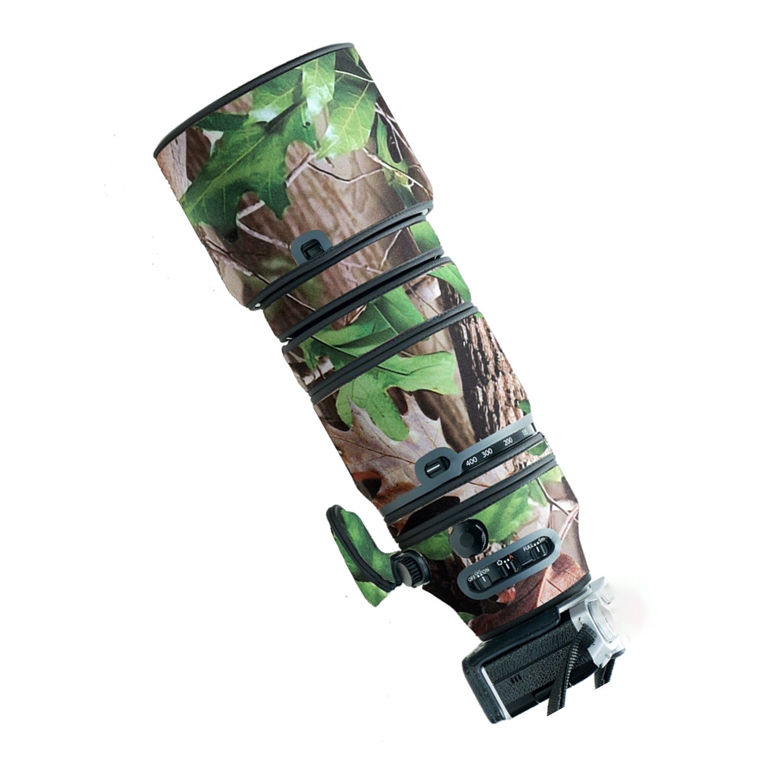 Lens Cover for Fujinon XF 100-400mm F/4.5-5.6 R LM OIS WR Camouflage Camera Lens Protection Sleeve Waterproof Rain Cover