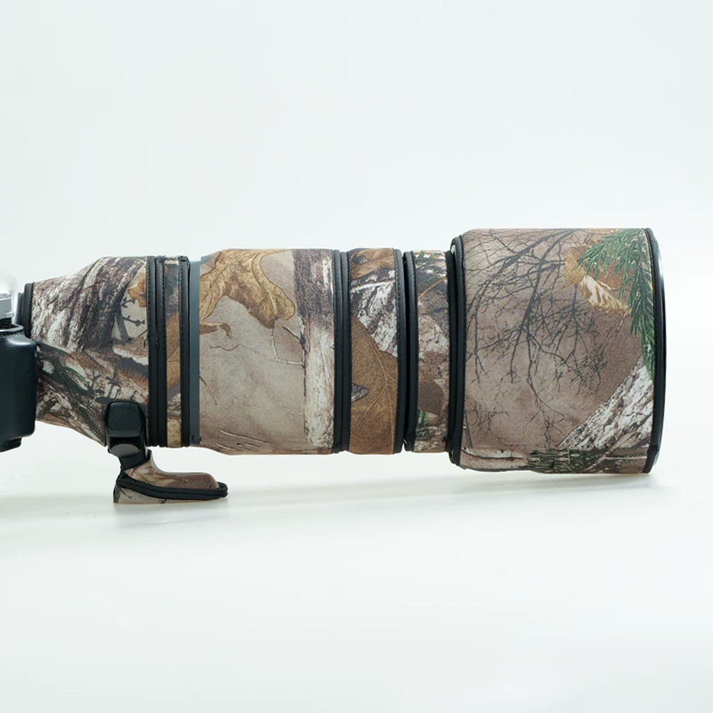 Lens Cover for Fujinon XF 100-400mm F/4.5-5.6 R LM OIS WR Camouflage Camera Lens Protection Sleeve Waterproof Rain Cover