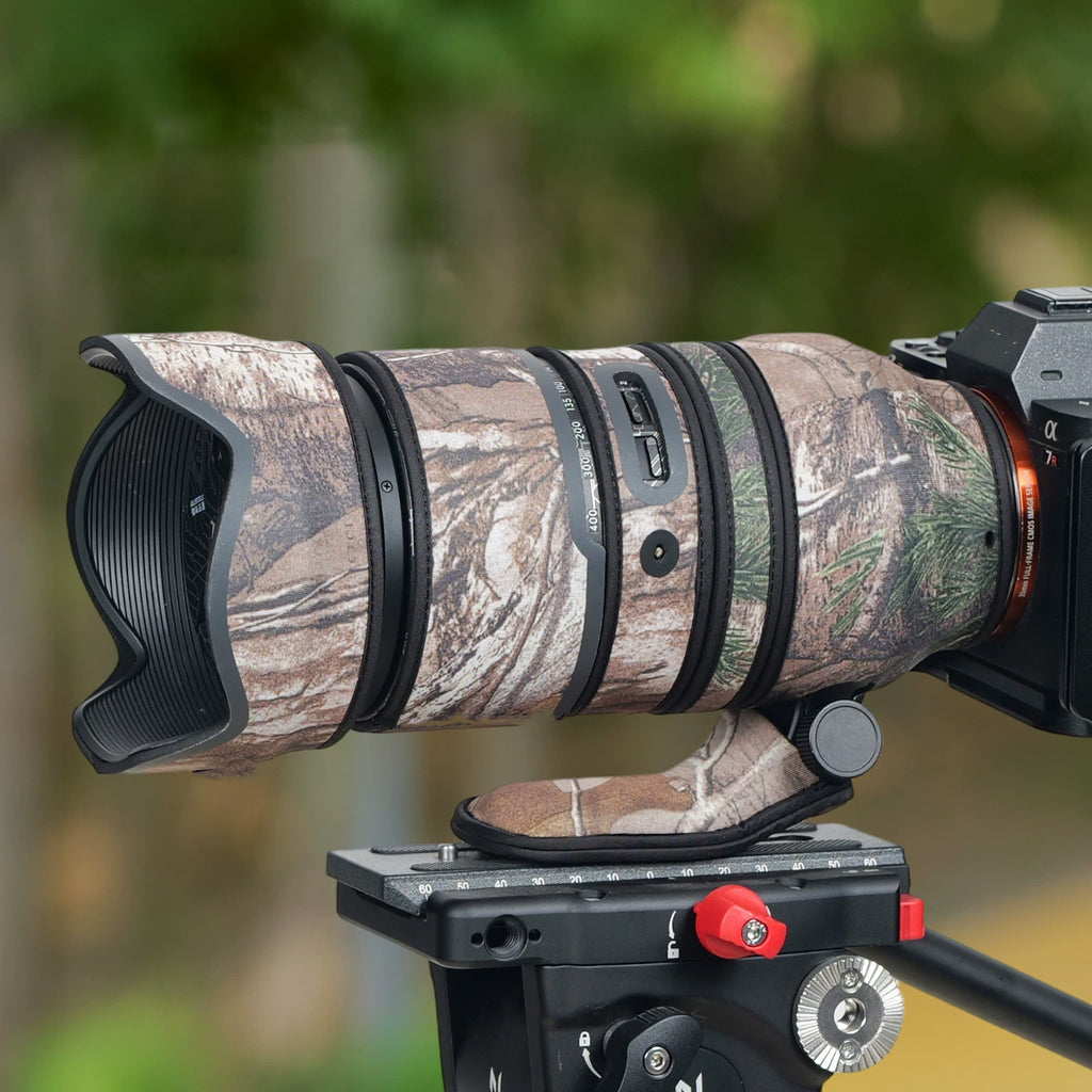 Lens Cover for Tamron 50-400mm F/4.5-6.3 DI III VC VXD (A067) Camouflage Camera Lens Protection Sleeve Waterproof Rain Cover