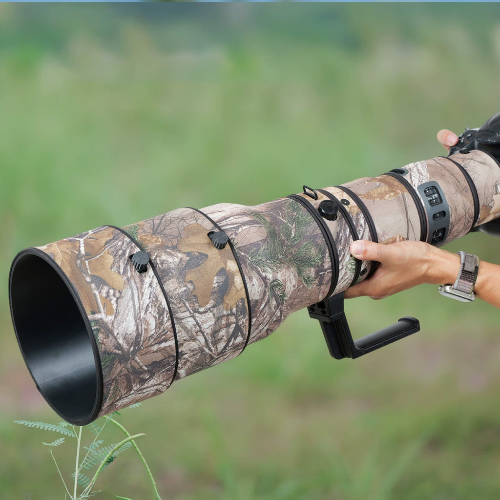 Lens Cover for Nikon AF-S 600mm F/4 G VR Camouflage Camera Lens Protection Sleeve Waterproof Rain Cover