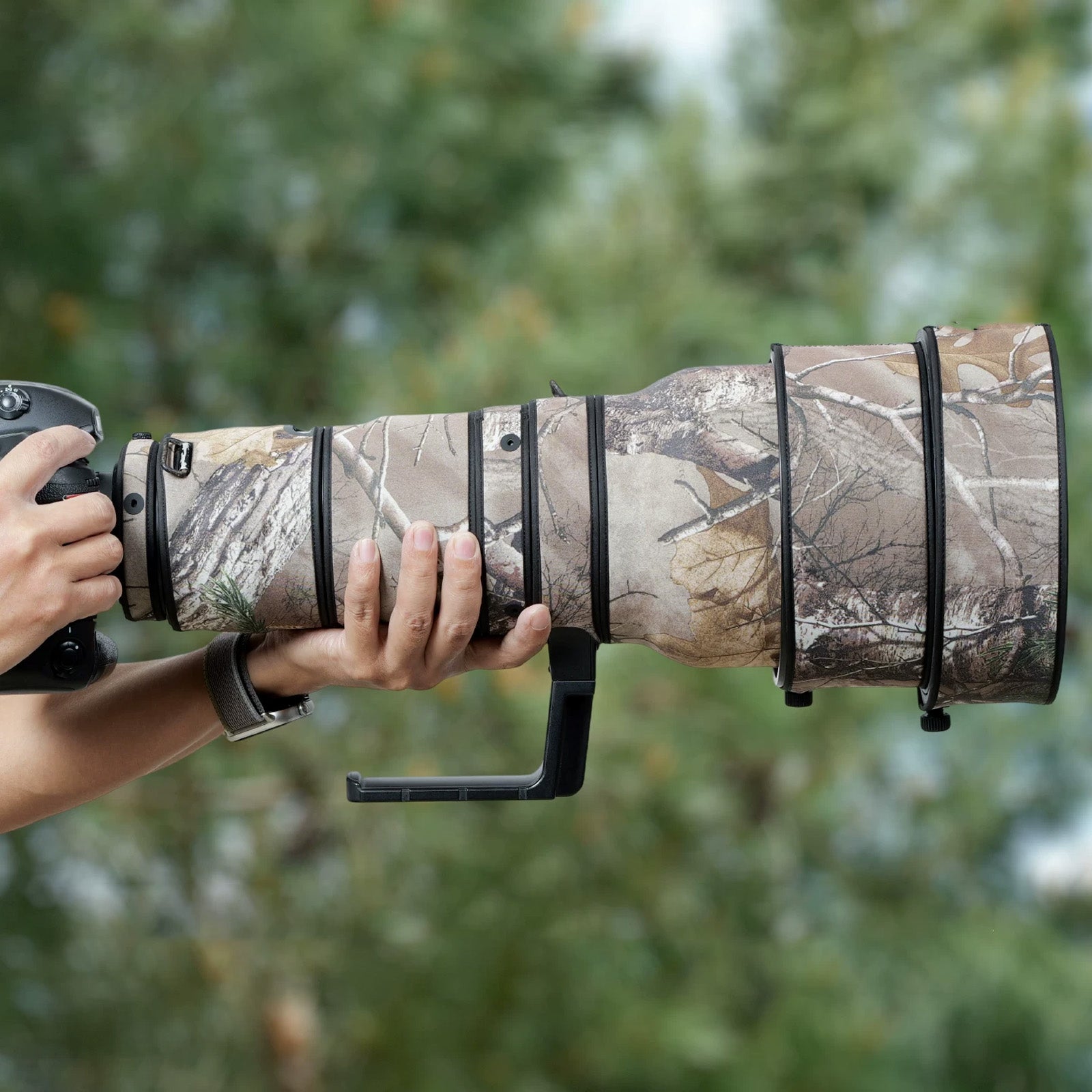Lens Cover for Nikon AF-S 400mm F/2.8 G ED VR Camouflage Camera Lens Protection Sleeve Waterproof Rain Cover