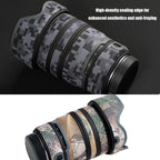 Lens Cover for Canon RF 24-70mm F/2.8 L IS USM Camouflage Camera Lens Protection Sleeve Waterproof Rain Cover